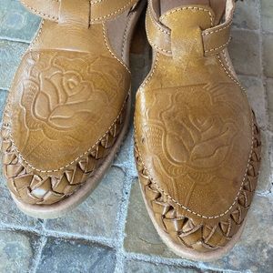 Huarache de dama rosa 🌹